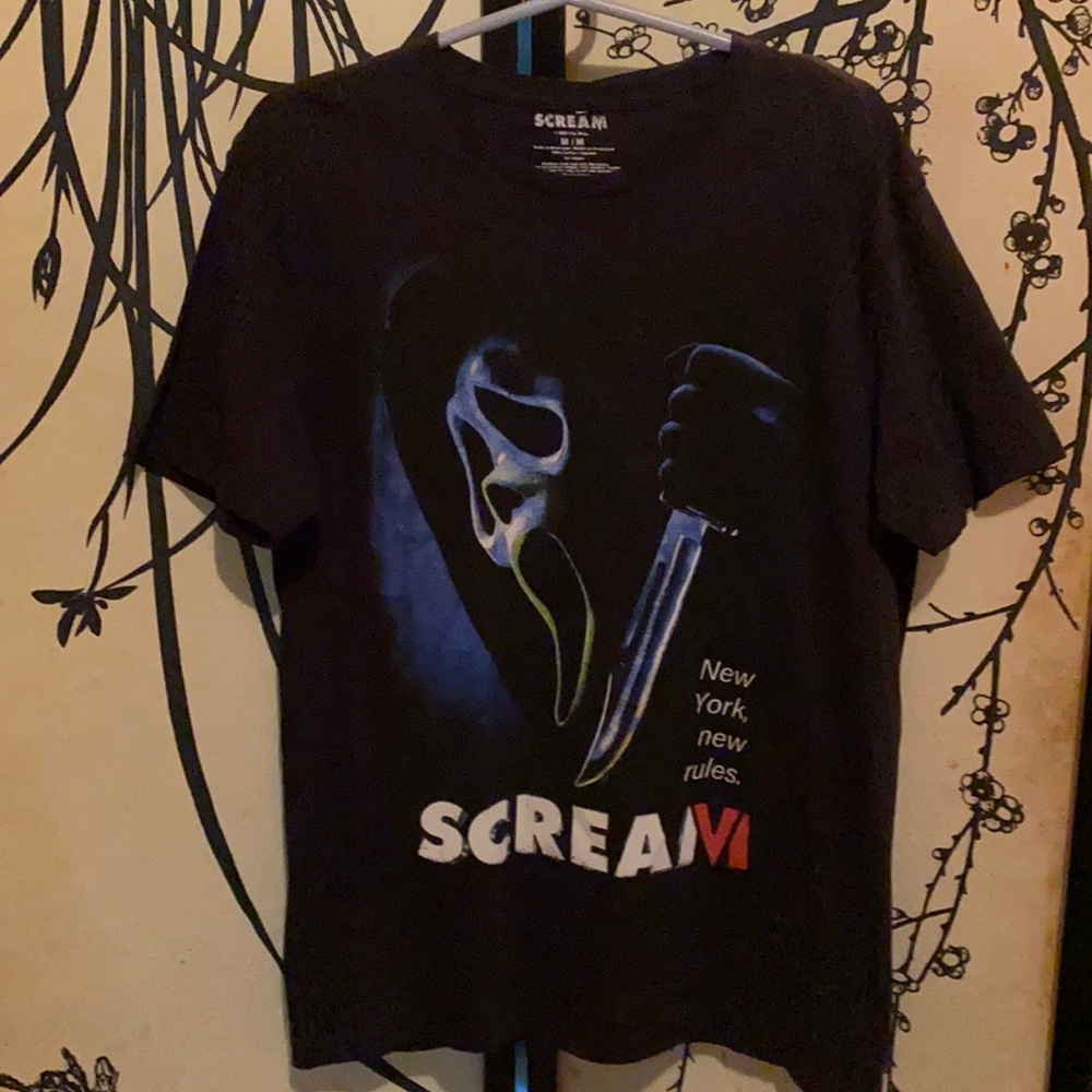 Scream VI Men’s Black Ghostface Graphic Tee